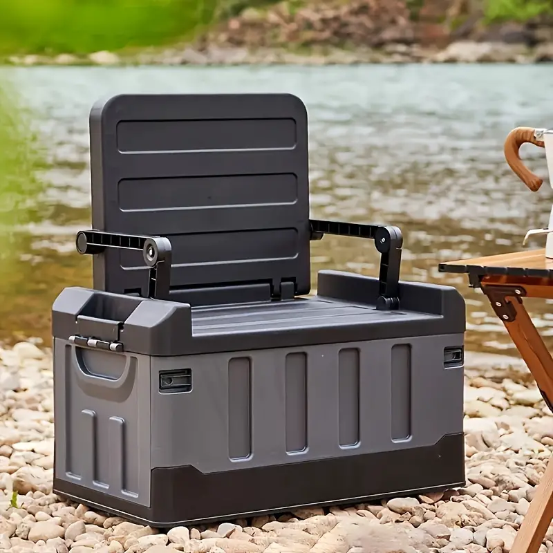 Garden Storage Box - 60L Składany Pojemnik Z PP Do