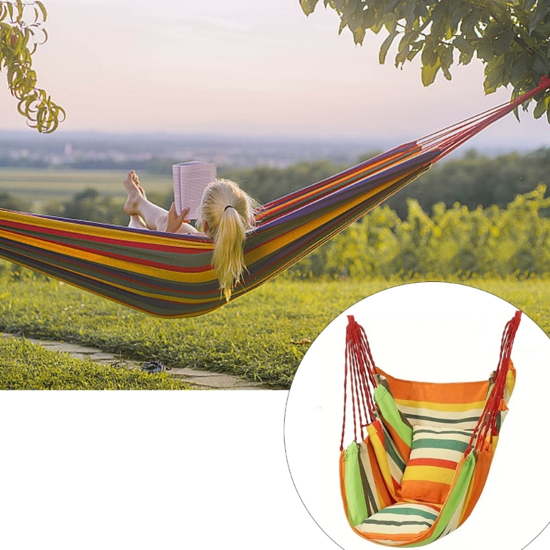 Outdoor Furniture Quality - Ergonomiczne krzesło wiszące z odpinanymi poduszkami