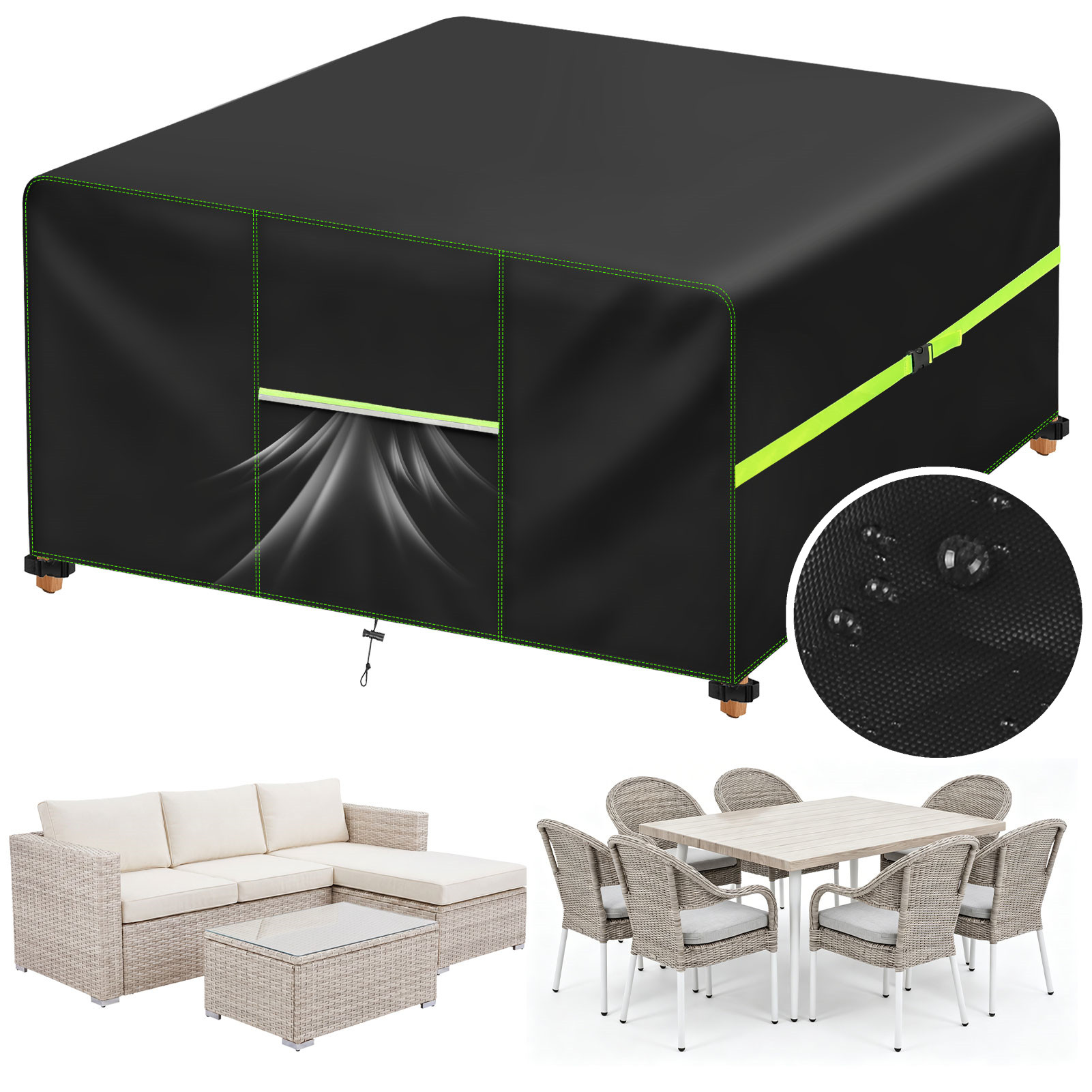Outdoor Furniture Bali - Pokrowiec na meble ogrodowe z otworami