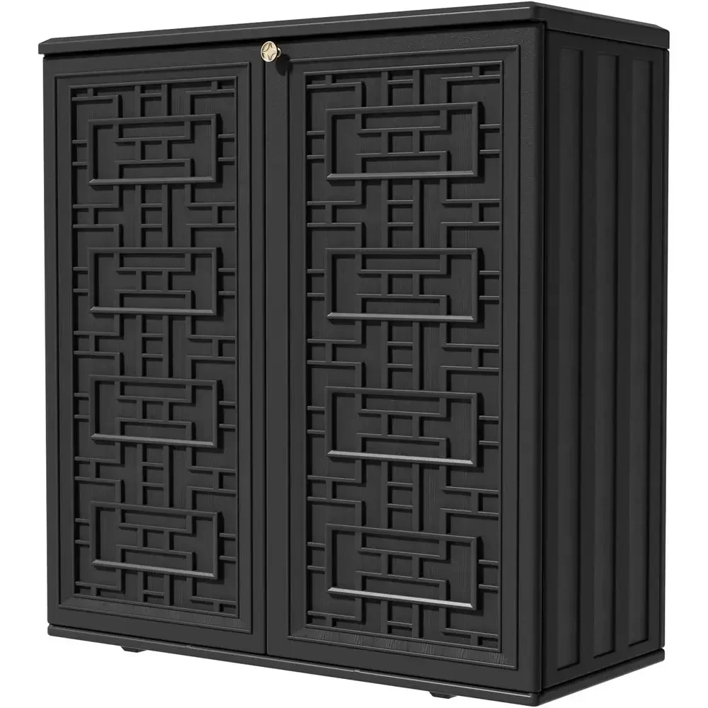 Garden Storage Box - Wodoodporna szafka zewnętrzna z żywicy, 232