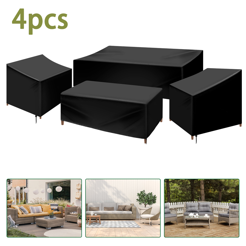 Outdoor Furniture Bali - 4 szt. Zestaw pokrowców na meble