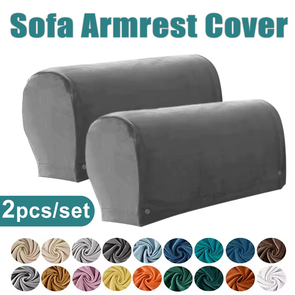 Outdoor Furniture Bali - 2 szt./zestaw Aksamitny Pokrowiec na Podłokietnik