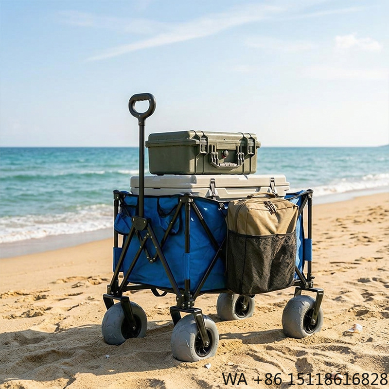Składany metalowy wózek plażow – Outdoor Furniture Metal recenzja i cena
