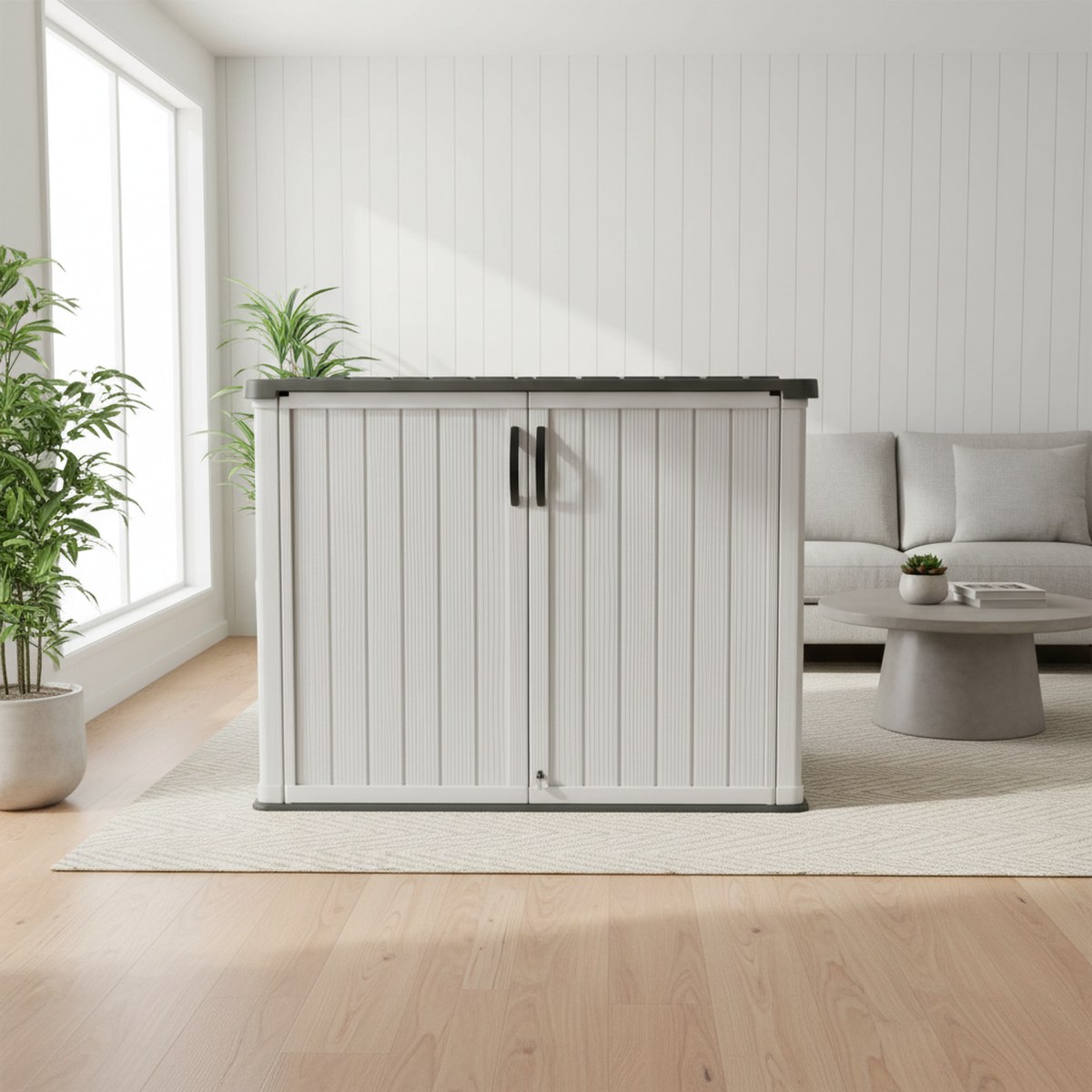 Duży plastikowy schowek ogrodo – Garden Storage Box recenzja i cena