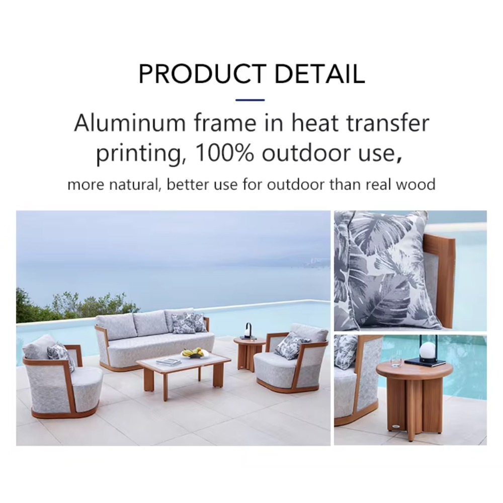 Nowoczesny aluminiowy zestaw m – Outdoor Furniture Quality recenzja i cena