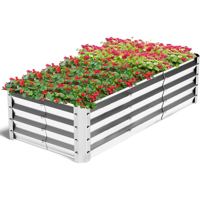 Duży, bezdenny, ocynkowany zbi – Garden Storage Box recenzja i cena