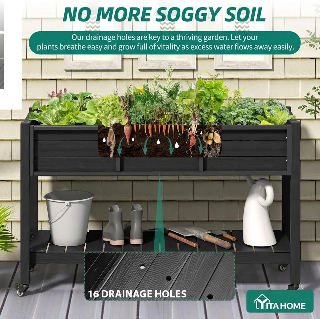 Podwyższona grządka ogrodowa n – Garden Storage Box recenzja i cena