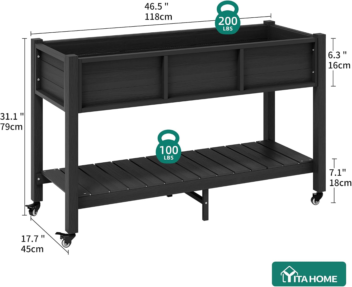 Podwyższona grządka ogrodowa n – Garden Storage Box recenzja i cena