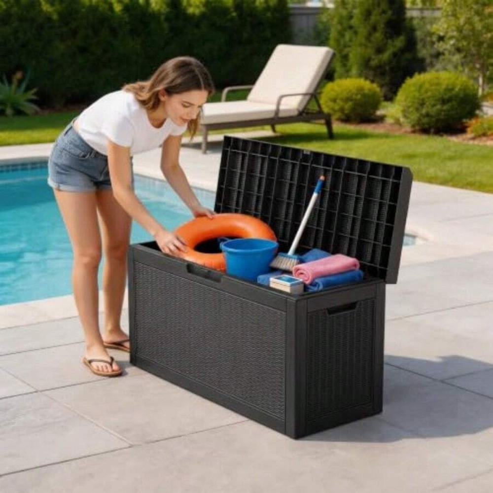 Zewnętrzny pojemnik do przecho – Garden Storage Box recenzja i cena