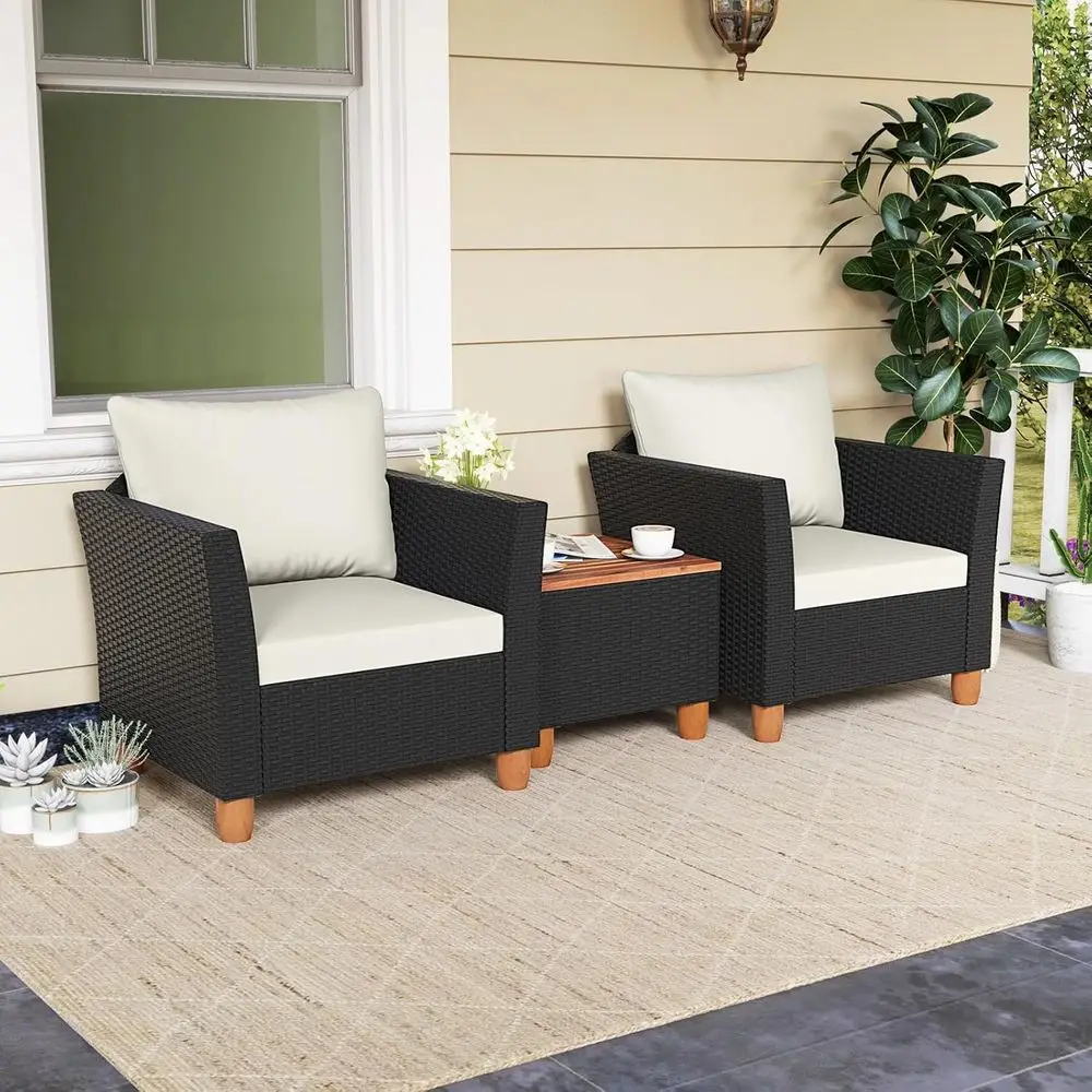3-częściowy zestaw mebli ogrod – Outdoor Furniture Bali recenzja i cena