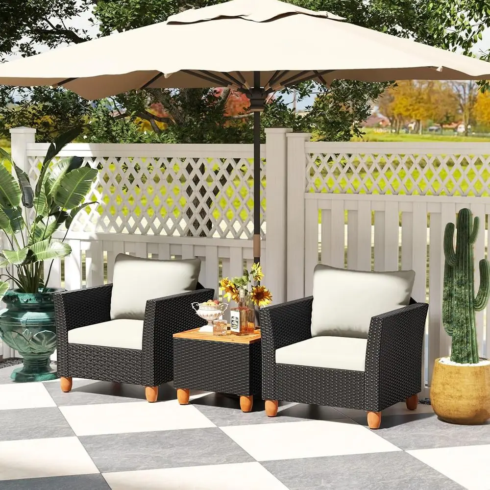 3-częściowy zestaw mebli ogrod – Outdoor Furniture Bali recenzja i cena