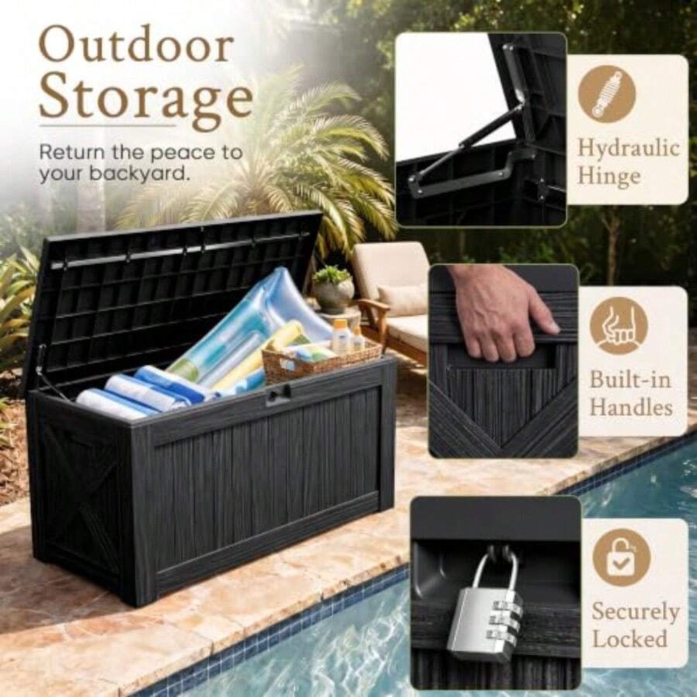 Skrzynia ogrodowa o pojemności – Garden Storage Box recenzja i cena