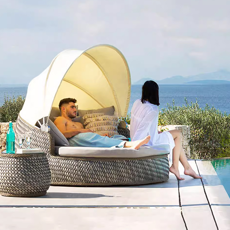 Zestawy mebli ogrodowych w sty – Rattan Lounge Set recenzja i cena