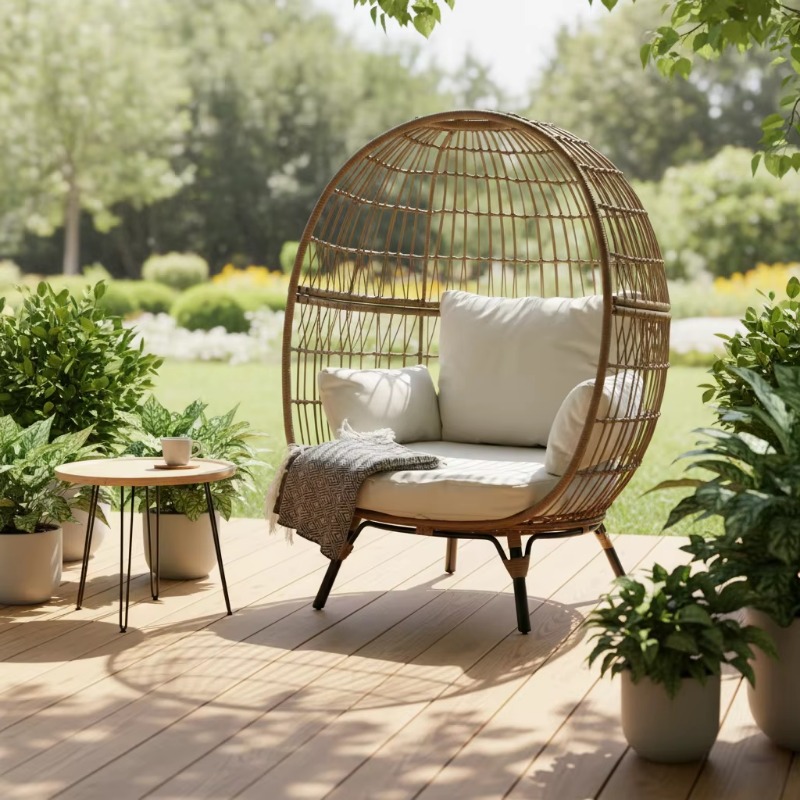Wysokiej jakości wiklinowe krz – Outdoor Furniture Quality recenzja i cena