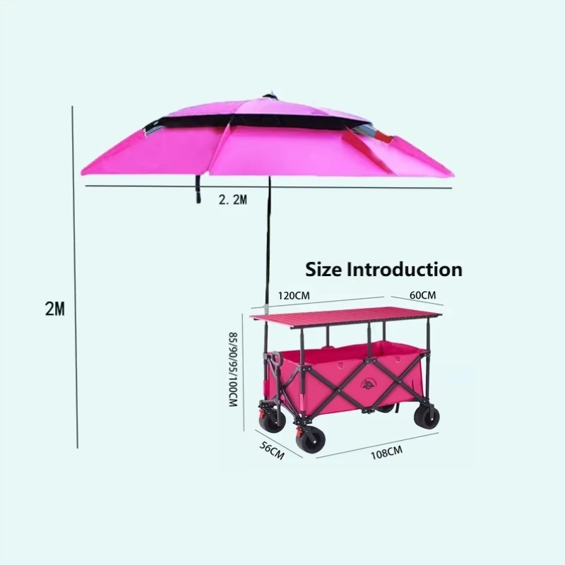 Wózek składany, wytrzymały, z  – Outdoor Furniture Quality recenzja i cena